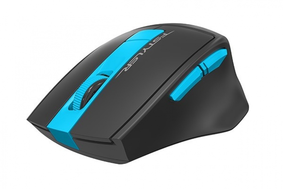 Imagine Mouse wireless Gaming optic A4Tech Fstyler Negru/Albastru, FG30 Blue (include timbru verde 0.1 lei)